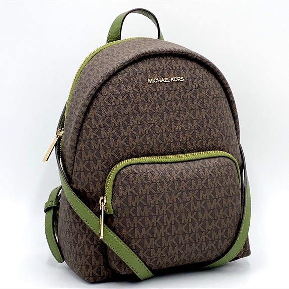 MICHAEL KORS ERIN MEDIUM BACKPACK EVERGREEN - Picture 2 of 16